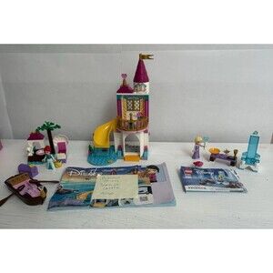 Disney Lego 41160 Princress Ariel's Seaside Castle & 30553 Elsa's Winter Throne